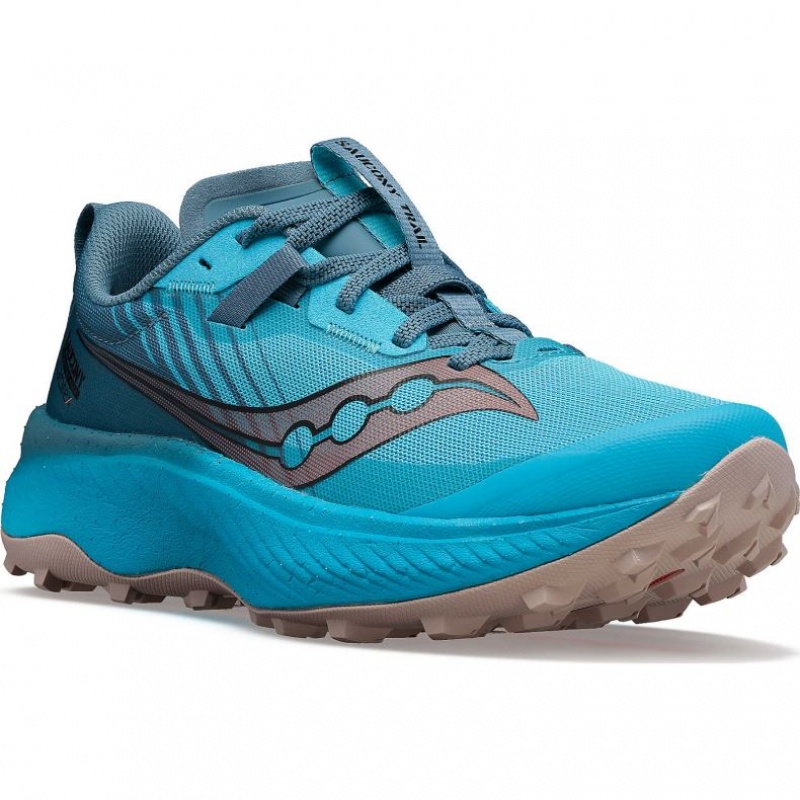 Blue Saucony Endorphin Edge Women's Trail Running Shoes | USA YRMOCX