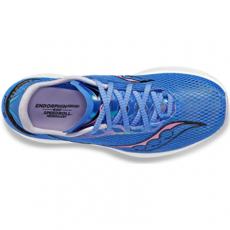 Blue Saucony Endorphin Pro 3 Women's Running Shoes | USA MQIEBG