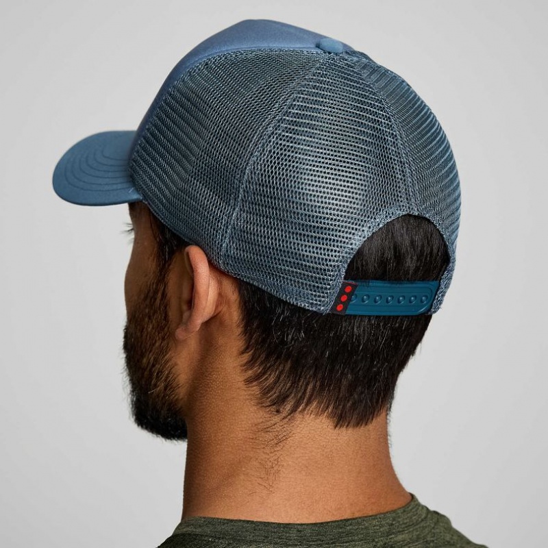 Blue Saucony Foamie Men's Trucker Hats | USA XEAHUG