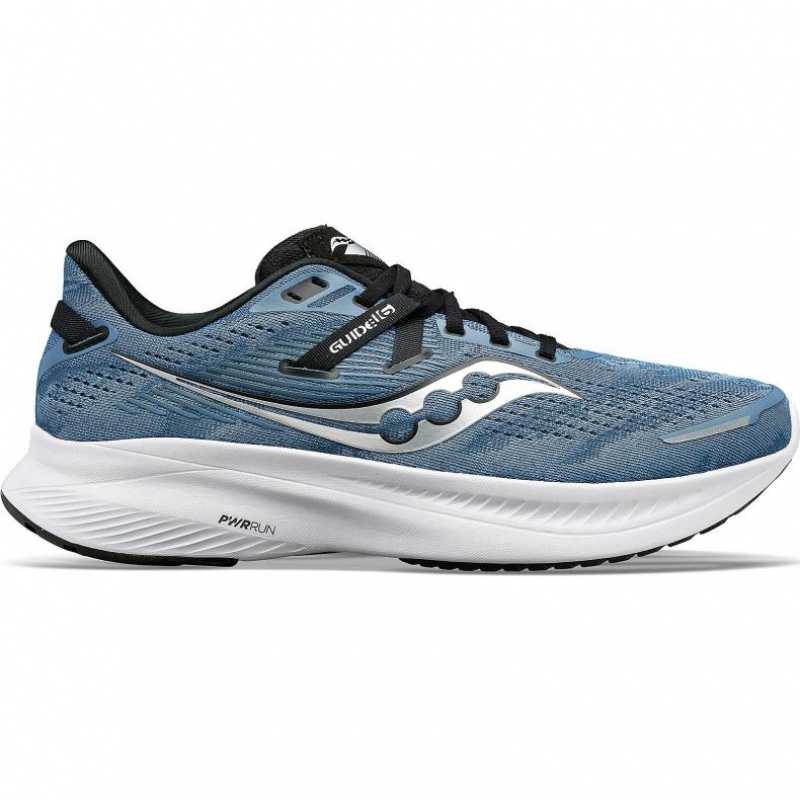 Blue Saucony Guide 16 Men\'s Running Shoes | USA CNDFSW