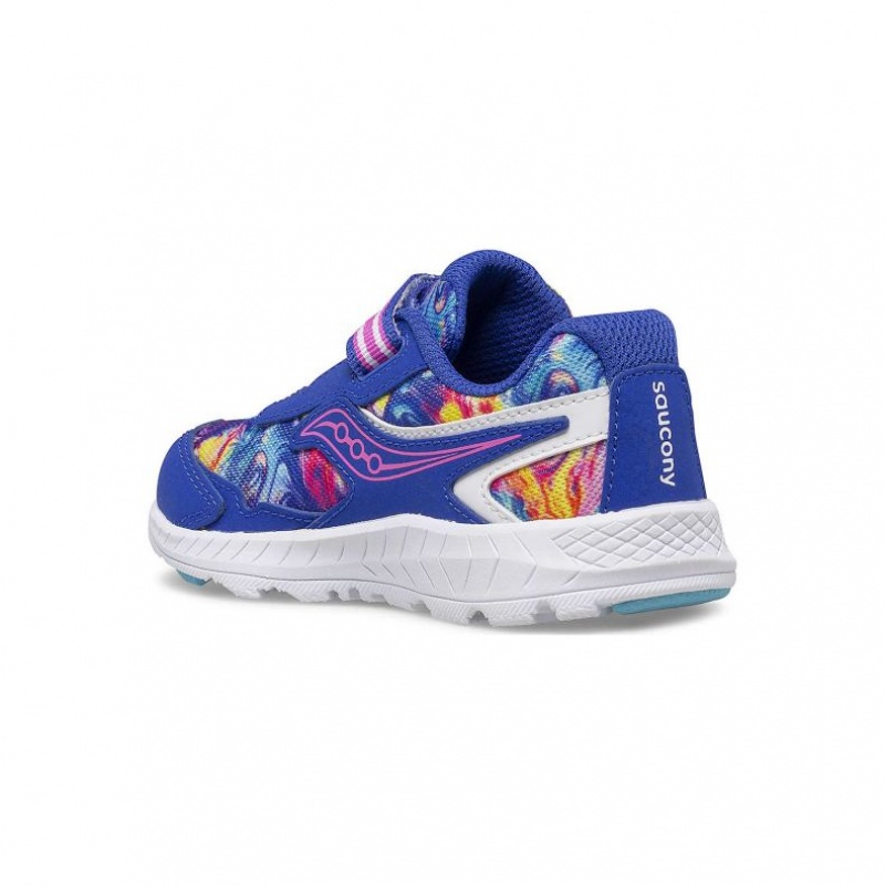 Blue Saucony Ride 10 Jr. Little Kids' Sneakers | USA LODSFV