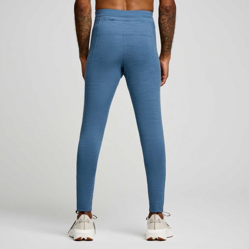 Blue Saucony Solstice Men's Tight | USA DTRHNF