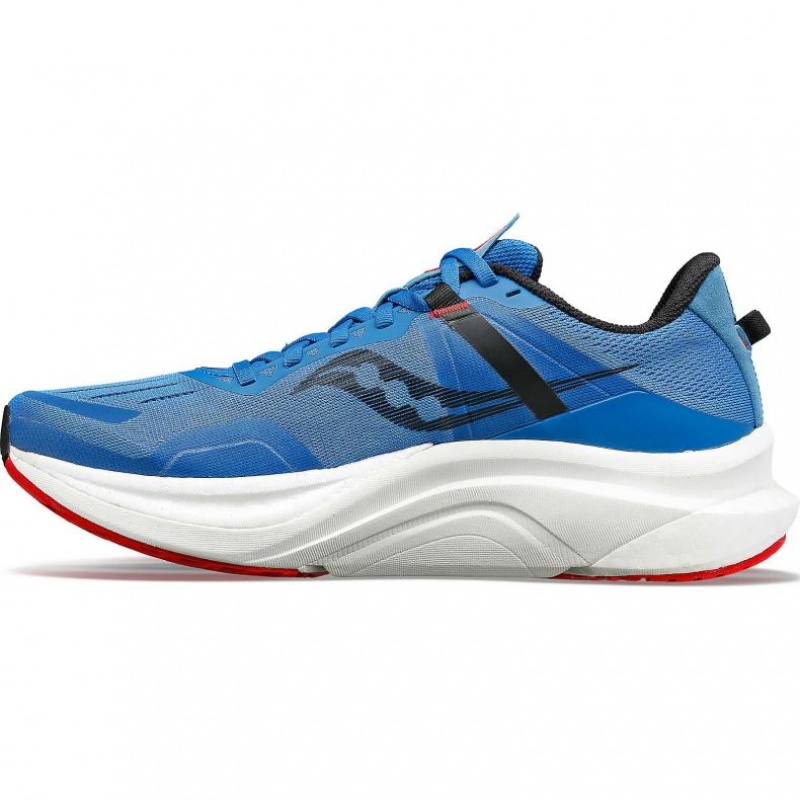 Blue Saucony Tempus Men's Running Shoes | USA LTSBEA