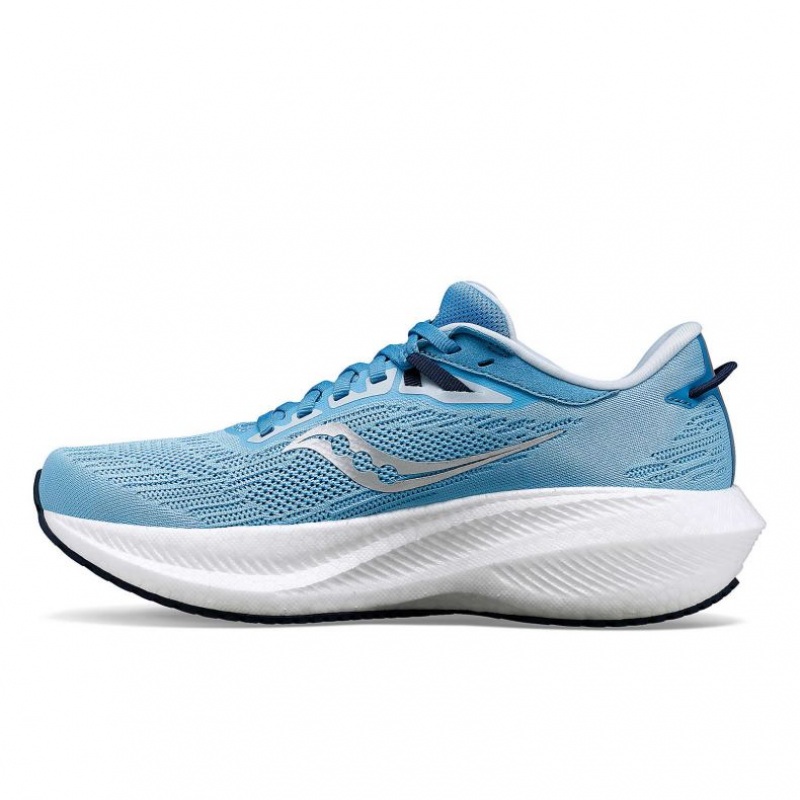 Blue Saucony Triumph 21 Women's Running Shoes | USA JZYMQN