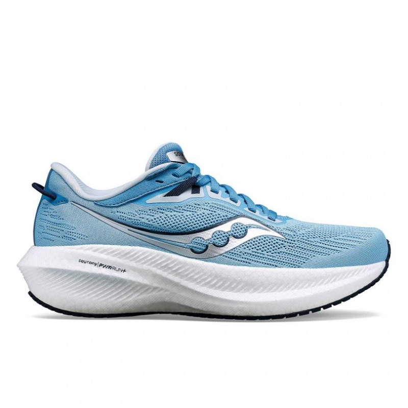 Blue Saucony Triumph 21 Women\'s Running Shoes | USA JZYMQN