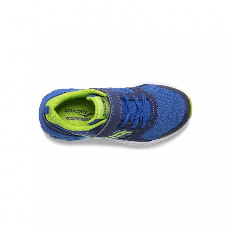 Blue Saucony Wind 2.0 A/C Big Kids' Sneakers | USA JYMDTO