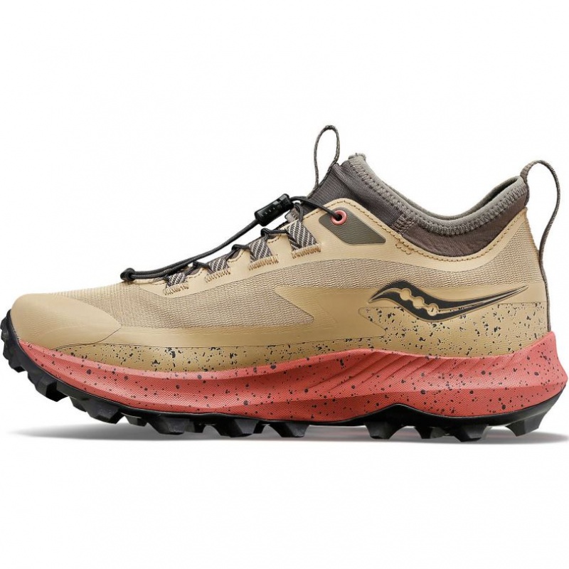 Brown Saucony Peregrine 13 ST Women's Trail Running Shoes | USA WUPILB