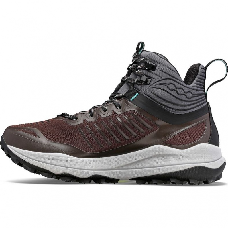 Brown Saucony Ultra Ridge GTX Men's Trail Running Shoes | USA FYRXMZ