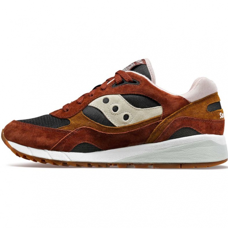 Brown / Black Saucony Shadow 6000 Women's Sneakers | USA NOMEAB