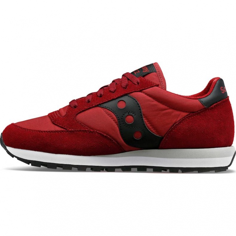 Burgundy Saucony Jazz Original Women's Sneakers | USA NCGFMK