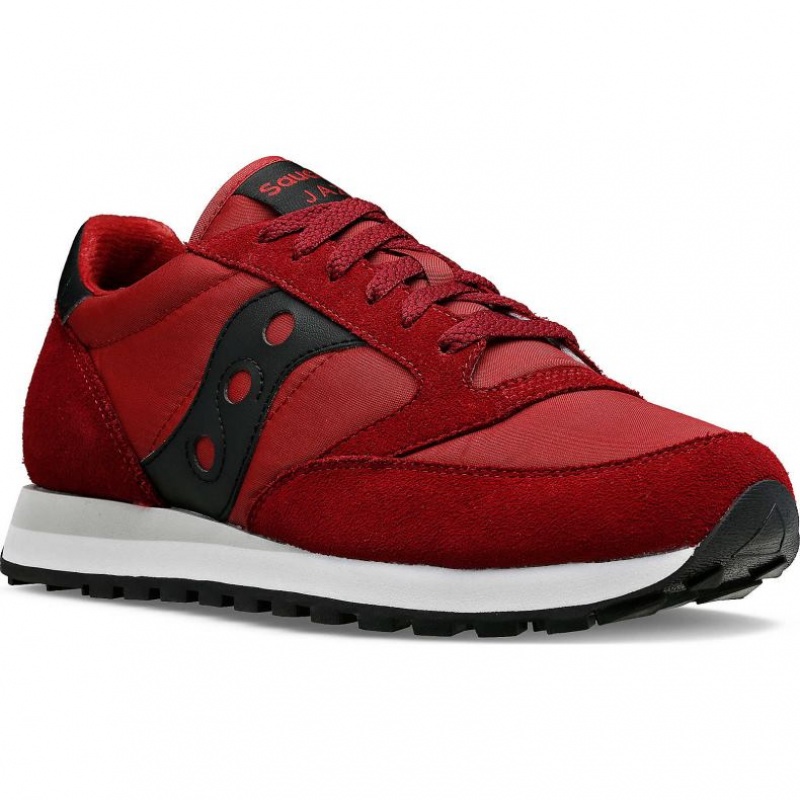 Burgundy Saucony Jazz Original Women's Sneakers | USA NCGFMK