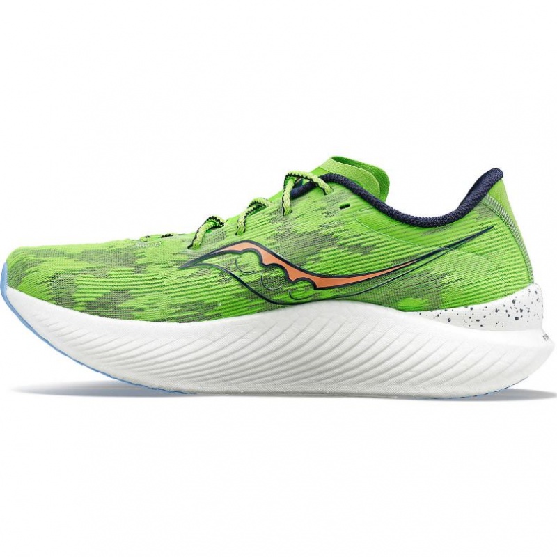 Green Saucony Endorphin Pro 3 Women's Running Shoes | USA GQIXES