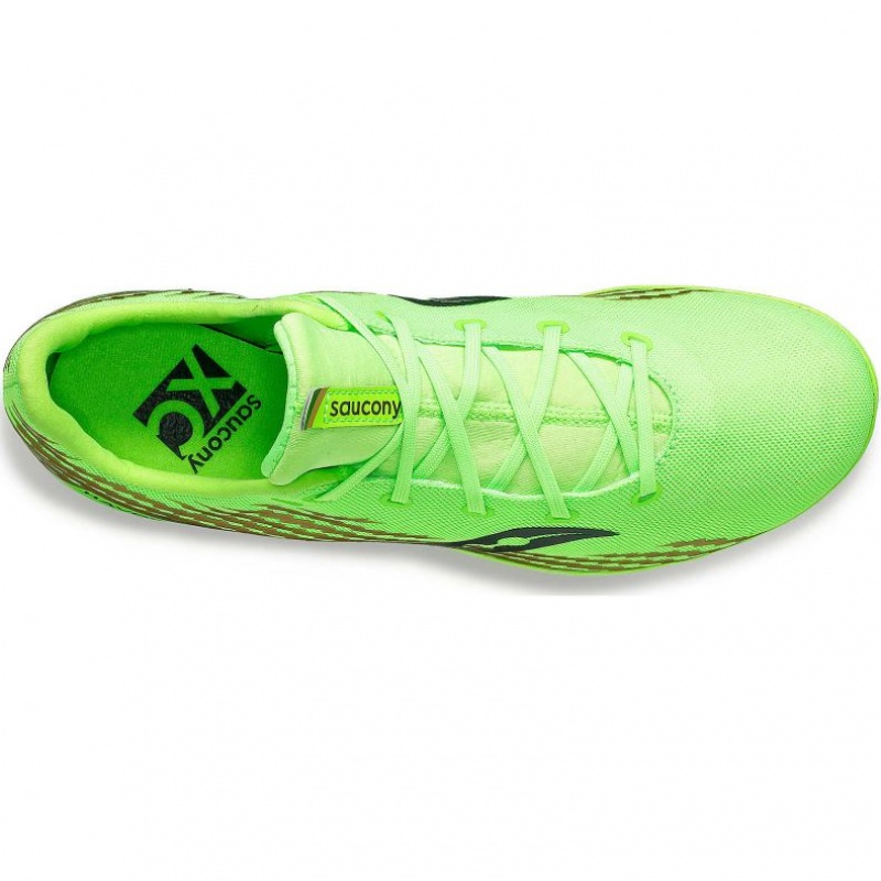 Green Saucony Havok XC 3 Men's Spikes | USA OSEQZI