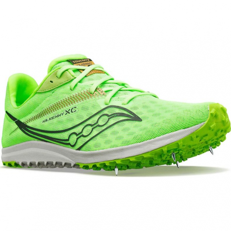 Green Saucony Kilkenny XC9 Men's Spikes | USA FJLNOQ