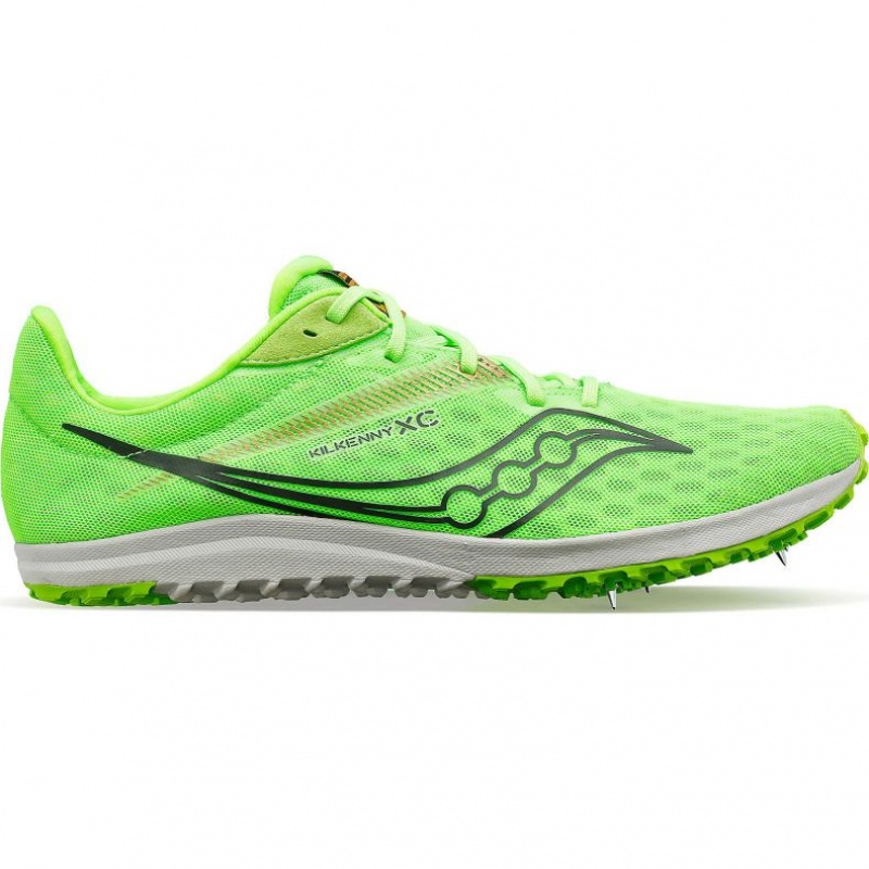 Green Saucony Kilkenny XC9 Men\'s Spikes | USA FJLNOQ