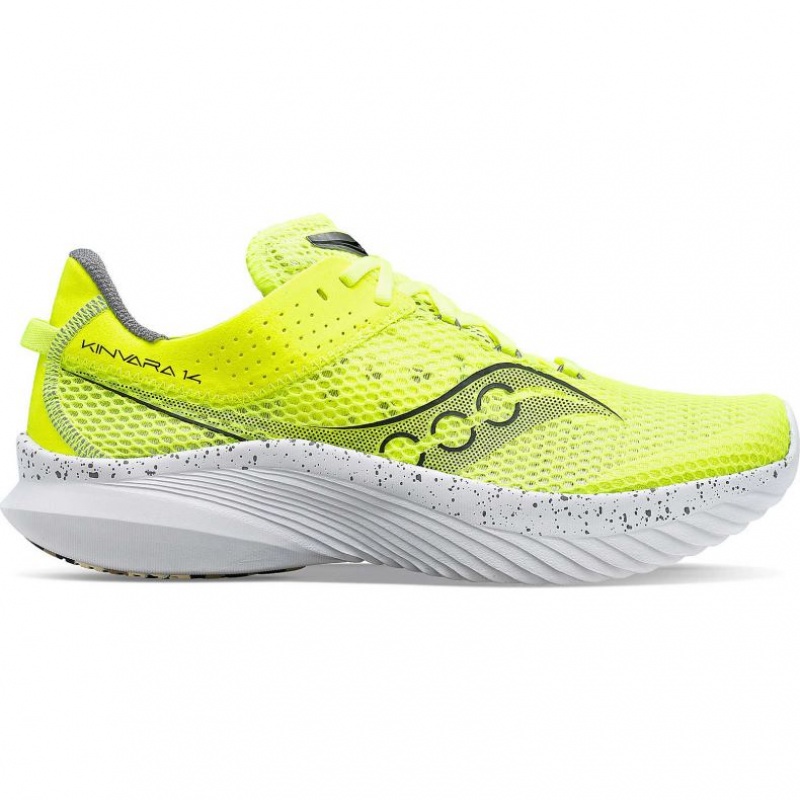 Green Saucony Kinvara 14 Men\'s Running Shoes | USA CISXLG