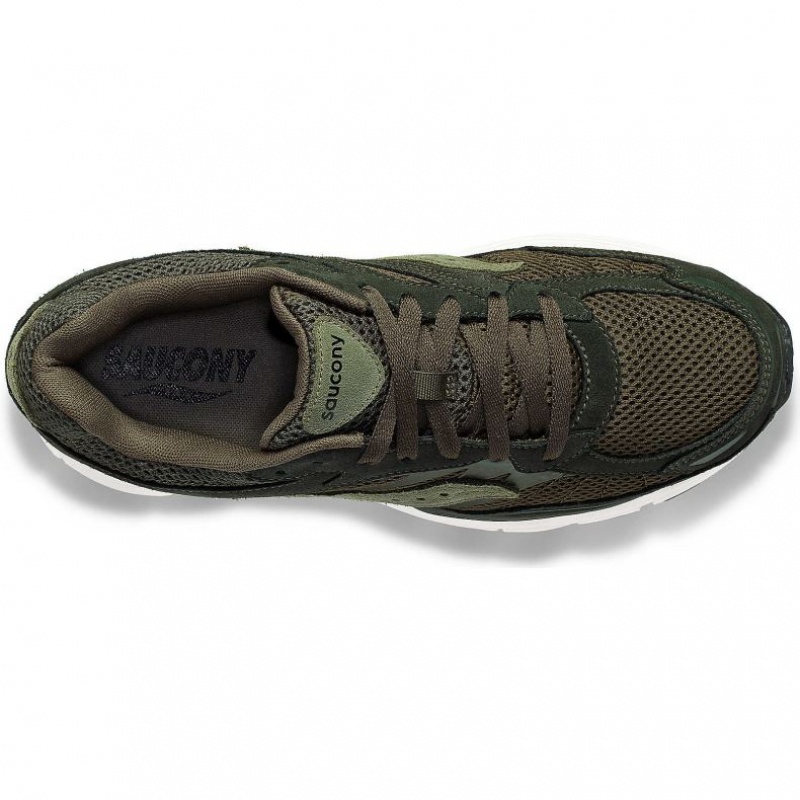 Green Saucony ProGrid Omni 9 Premium Men's Sneakers | USA UTWRCD