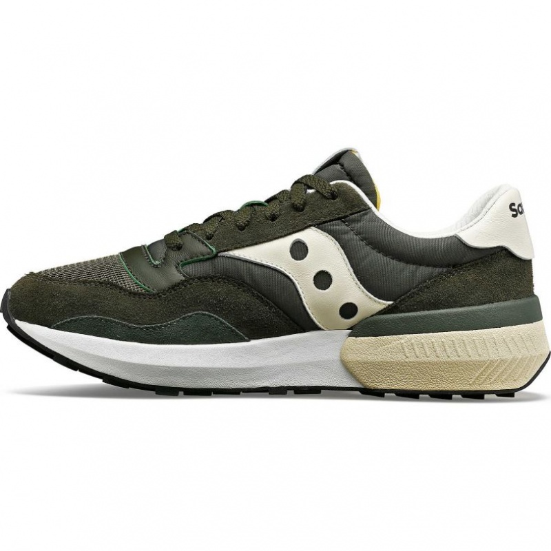 Green / Cream Saucony Jazz NXT Women's Sneakers | USA RDLWKE