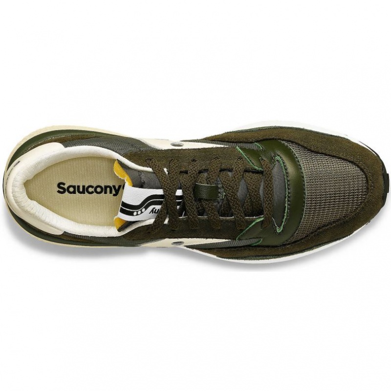 Green / Cream Saucony Jazz NXT Women's Sneakers | USA RDLWKE