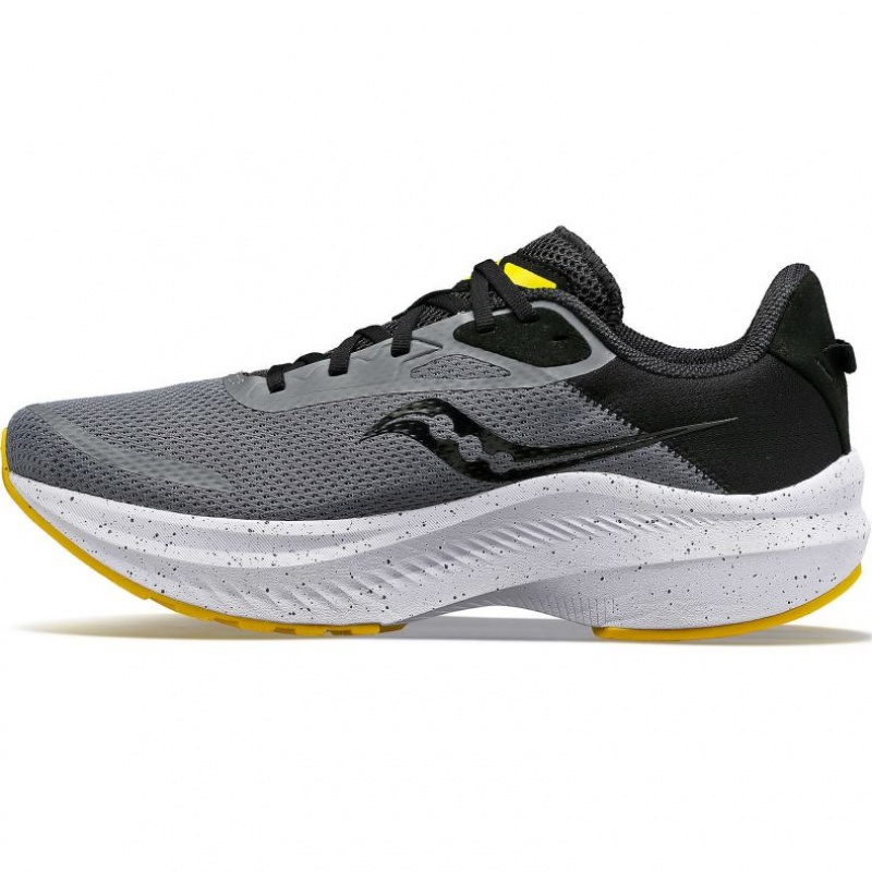 Grey Saucony Axon 3 Men's Running Shoes | USA FNHQCL