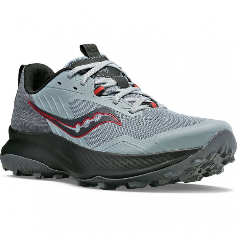 Grey Saucony Blaze TR Men's Trail Running Shoes | USA SFEIZX