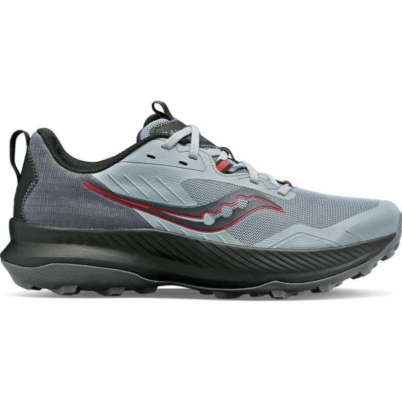 Grey Saucony Blaze TR Men\'s Trail Running Shoes | USA SFEIZX