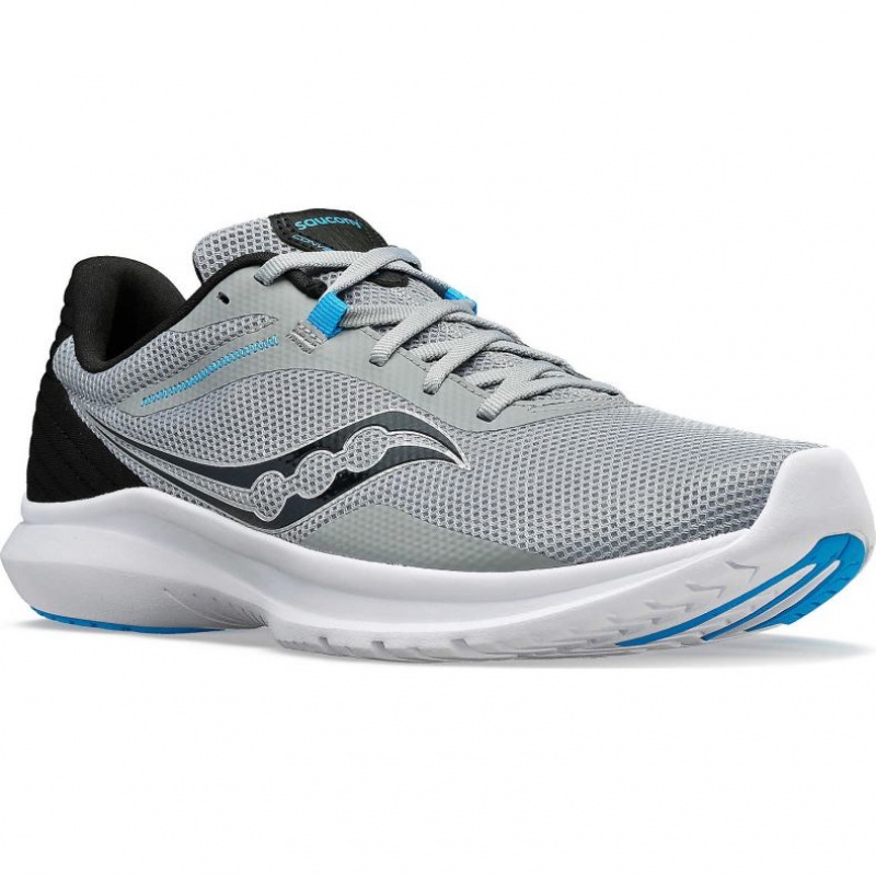 Grey Saucony Convergence Men's Running Shoes | USA RBATEK