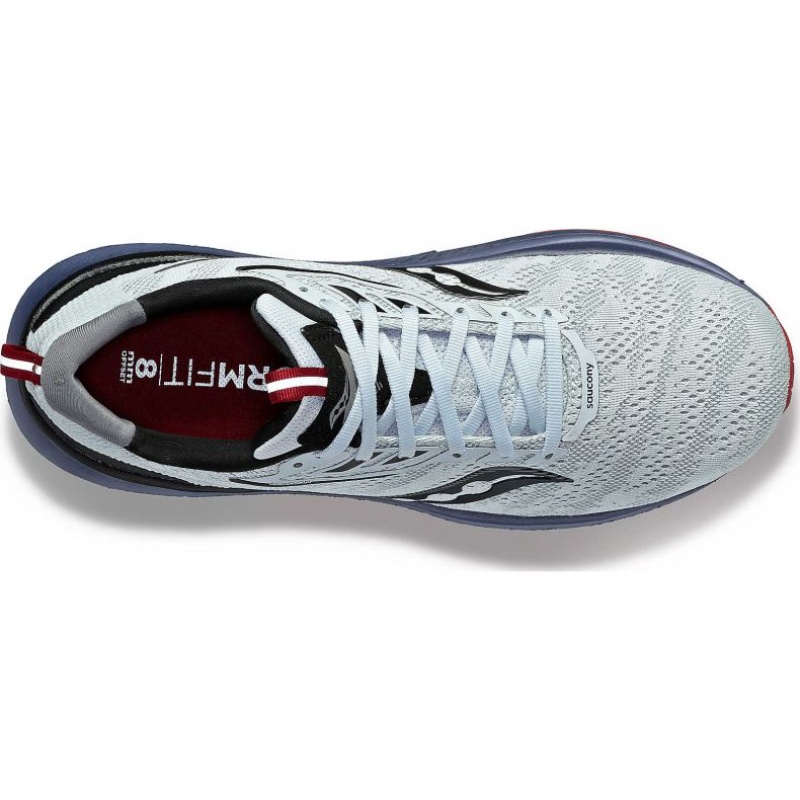 Grey Saucony Echelon 9 Men's Running Shoes | USA TINEAQ