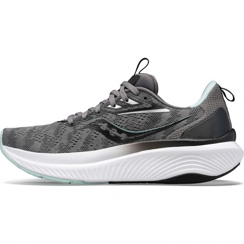 Grey Saucony Echelon 9 Women's Wide Running Shoes | USA KPZIAT