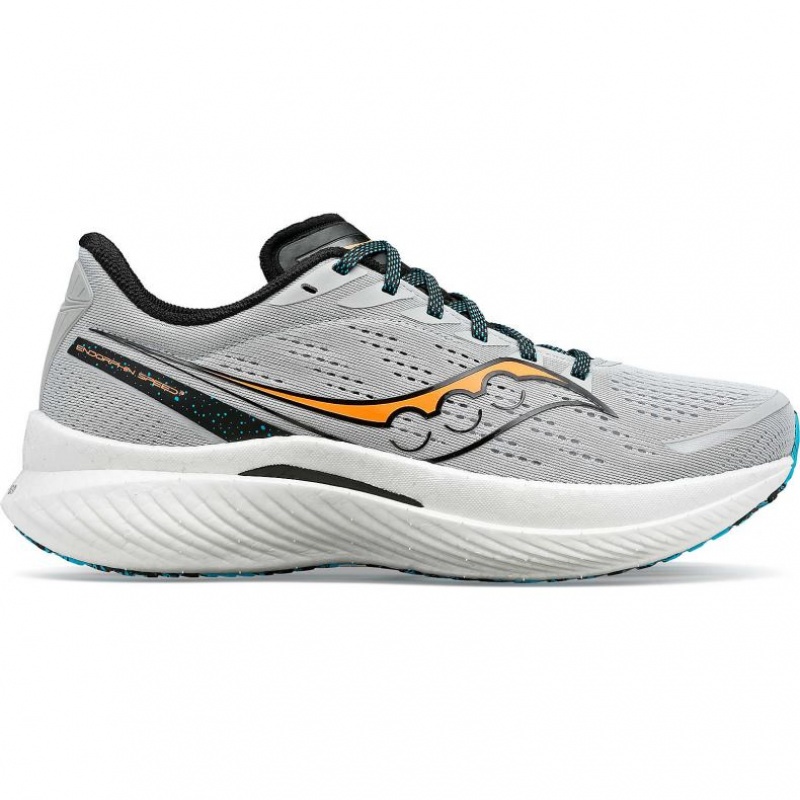 Grey Saucony Endorphin Speed 3 Men\'s Running Shoes | USA RGBEDH