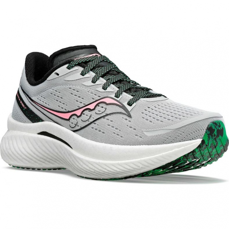 Grey Saucony Endorphin Speed 3 Women's Running Shoes | USA ZSPDFE