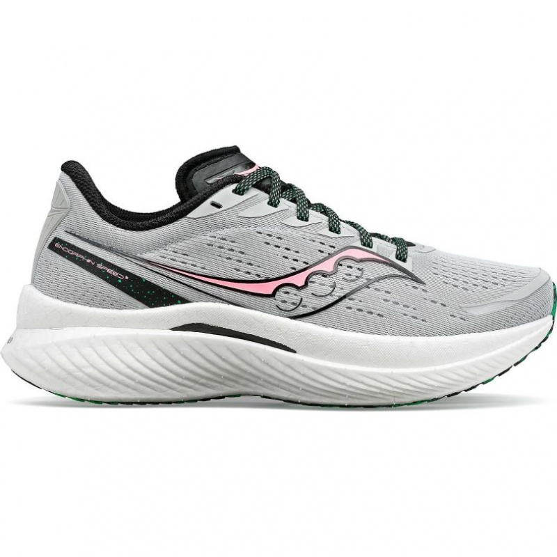 Grey Saucony Endorphin Speed 3 Women\'s Running Shoes | USA ZSPDFE