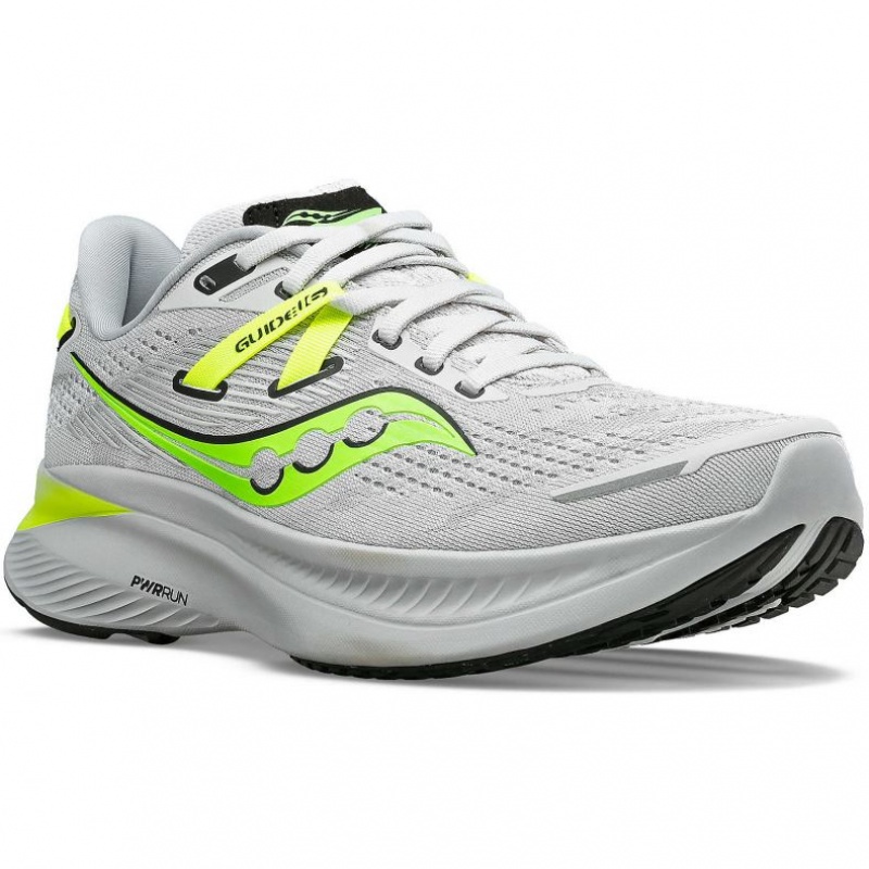 Grey Saucony Guide 16 Women's Running Shoes | USA LISQZD