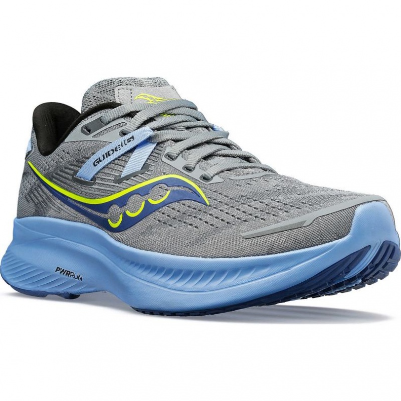 Grey Saucony Guide 16 Women's Running Shoes | USA NIMFRY