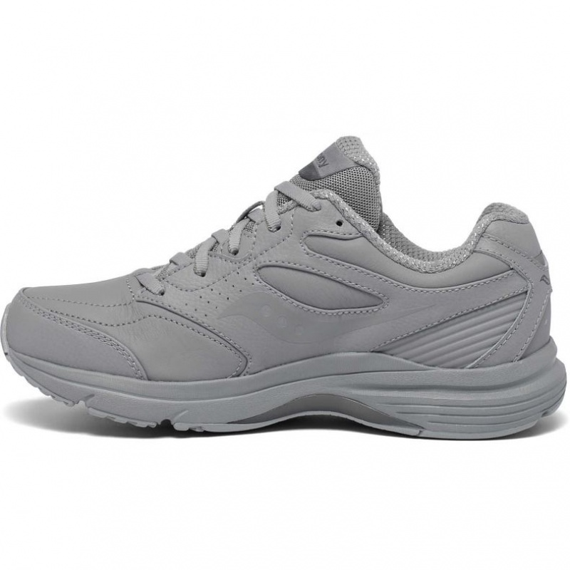 Grey Saucony Integrity Walker 3 Women's Wide Running Shoes | USA AKOJCB