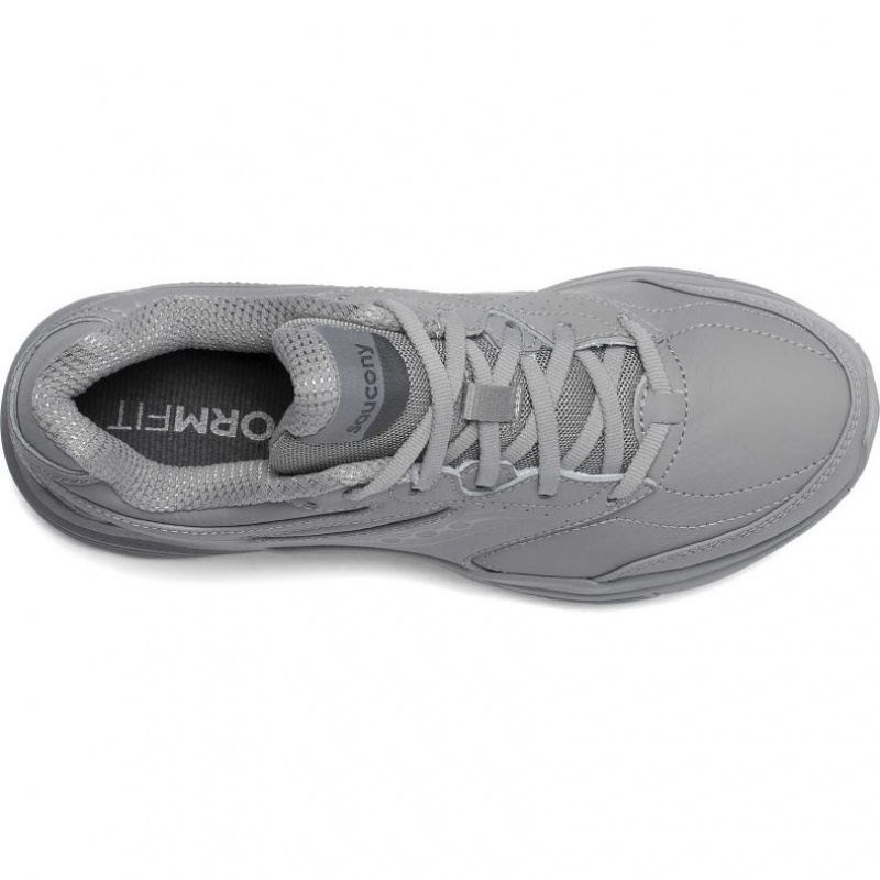 Grey Saucony Integrity Walker 3 Women's Wide Running Shoes | USA AKOJCB