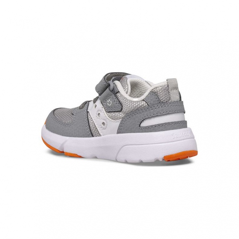 Grey Saucony Jazz Lite 2.0 Little Kids' Sneakers | USA CTPEAG