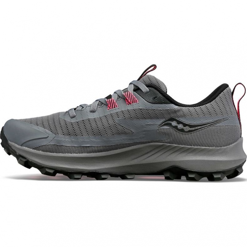 Grey Saucony Peregrine 13 GTX Women's Trail Running Shoes | USA SODWKJ