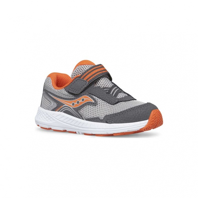 Grey Saucony Ride 10 Jr. Big Kids' Sneakers | USA WDVRAO