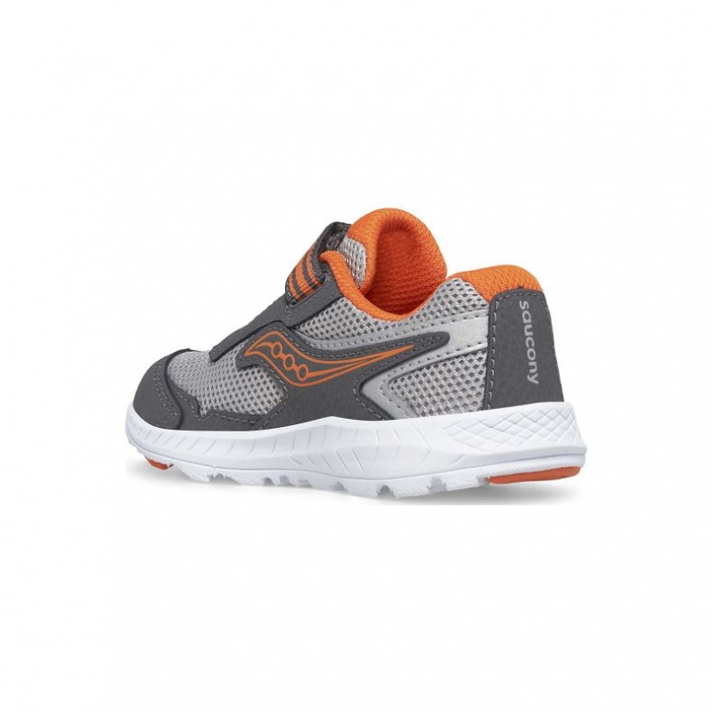 Grey Saucony Ride 10 Jr. Big Kids' Sneakers | USA WDVRAO