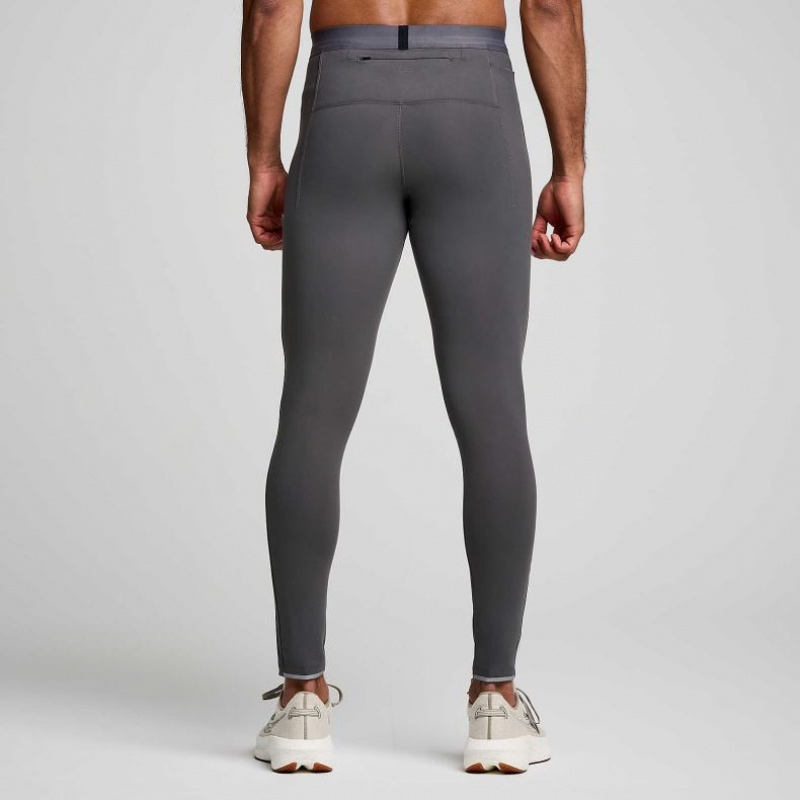 Grey Saucony Solstice Men's Tight | USA JODGSX