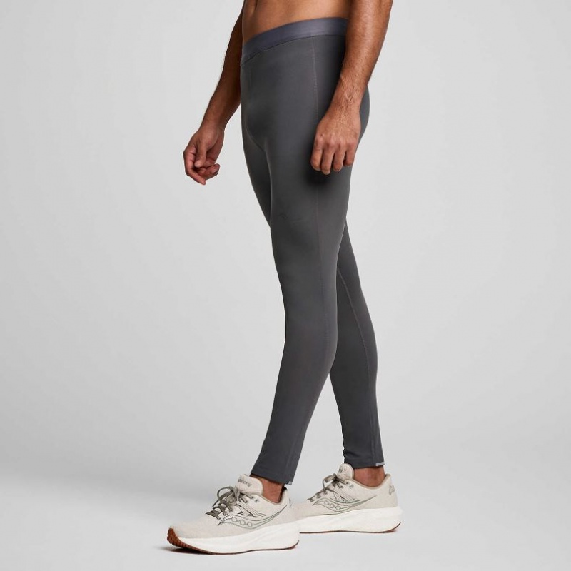 Grey Saucony Solstice Men's Tight | USA JODGSX