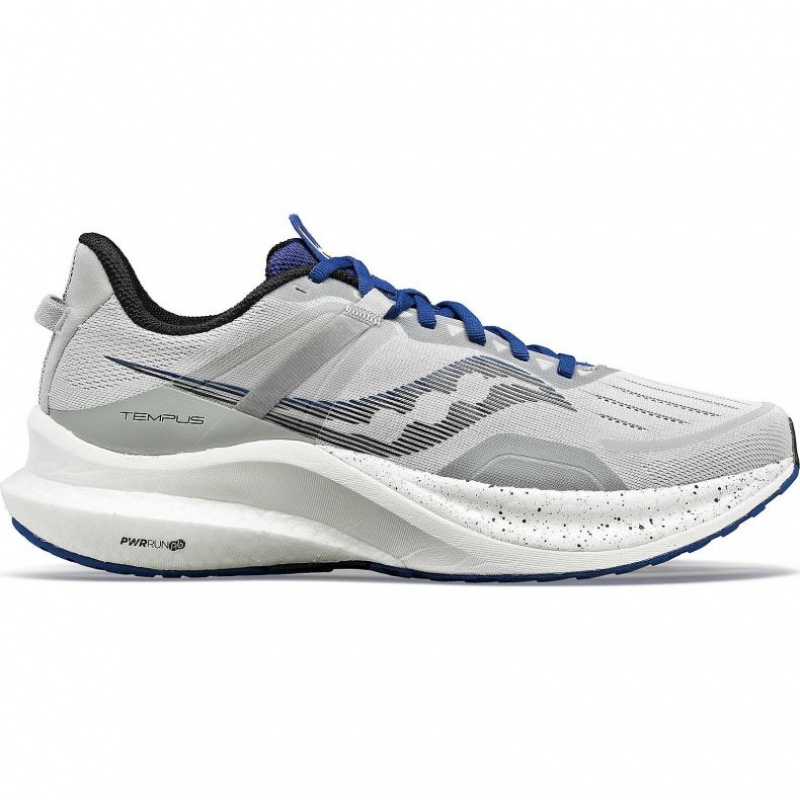 Grey Saucony Tempus Men\'s Running Shoes | USA BZVKYP