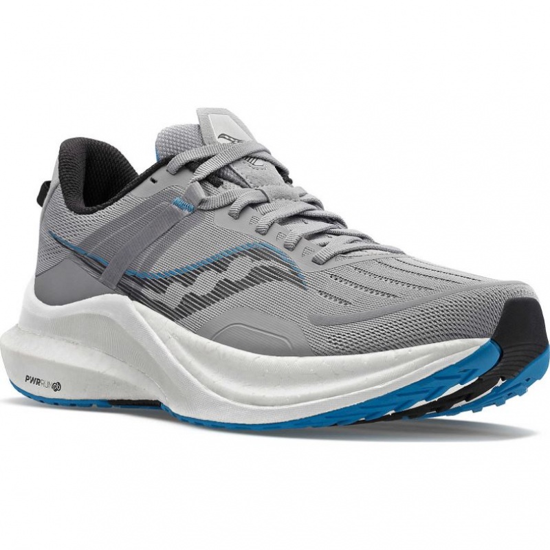 Grey Saucony Tempus Men's Running Shoes | USA VSDIQK