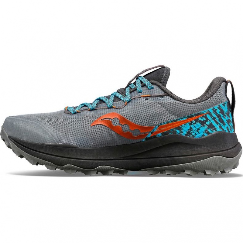 Grey Saucony Xodus Ultra 2 Men's Trail Running Shoes | USA JFHPGT