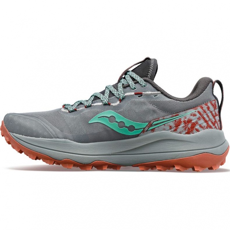 Grey Saucony Xodus Ultra 2 Women's Trail Running Shoes | USA SZQFAV