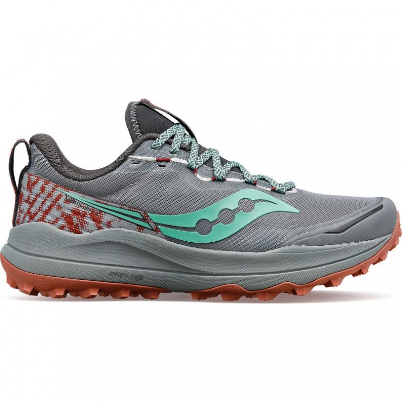 Grey Saucony Xodus Ultra 2 Women\'s Trail Running Shoes | USA SZQFAV