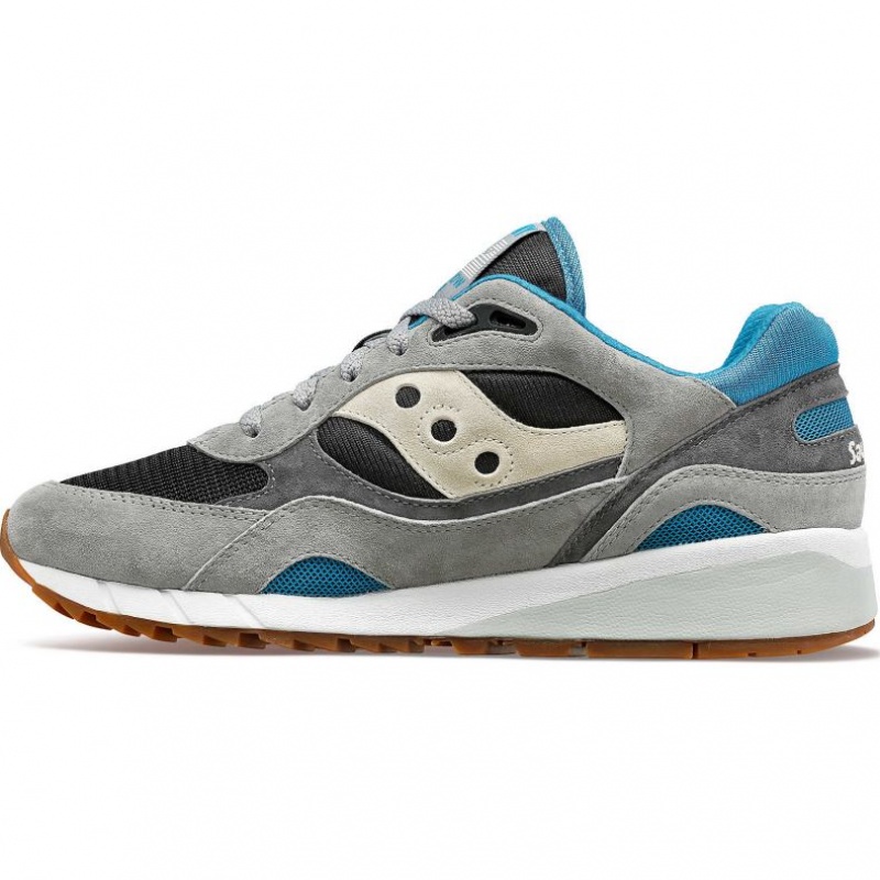 Grey / Black Saucony Shadow 6000 Women's Sneakers | USA KRJLDB