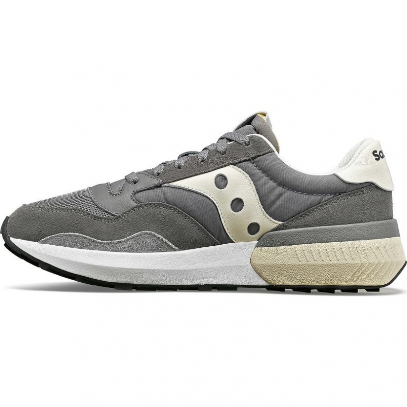 Grey / Cream Saucony Jazz NXT Women's Sneakers | USA QBHVZF