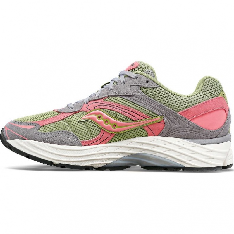 Grey / Green / Pink Saucony ProGrid Omni 9 Premium Men's Sneakers | USA NRTKBW